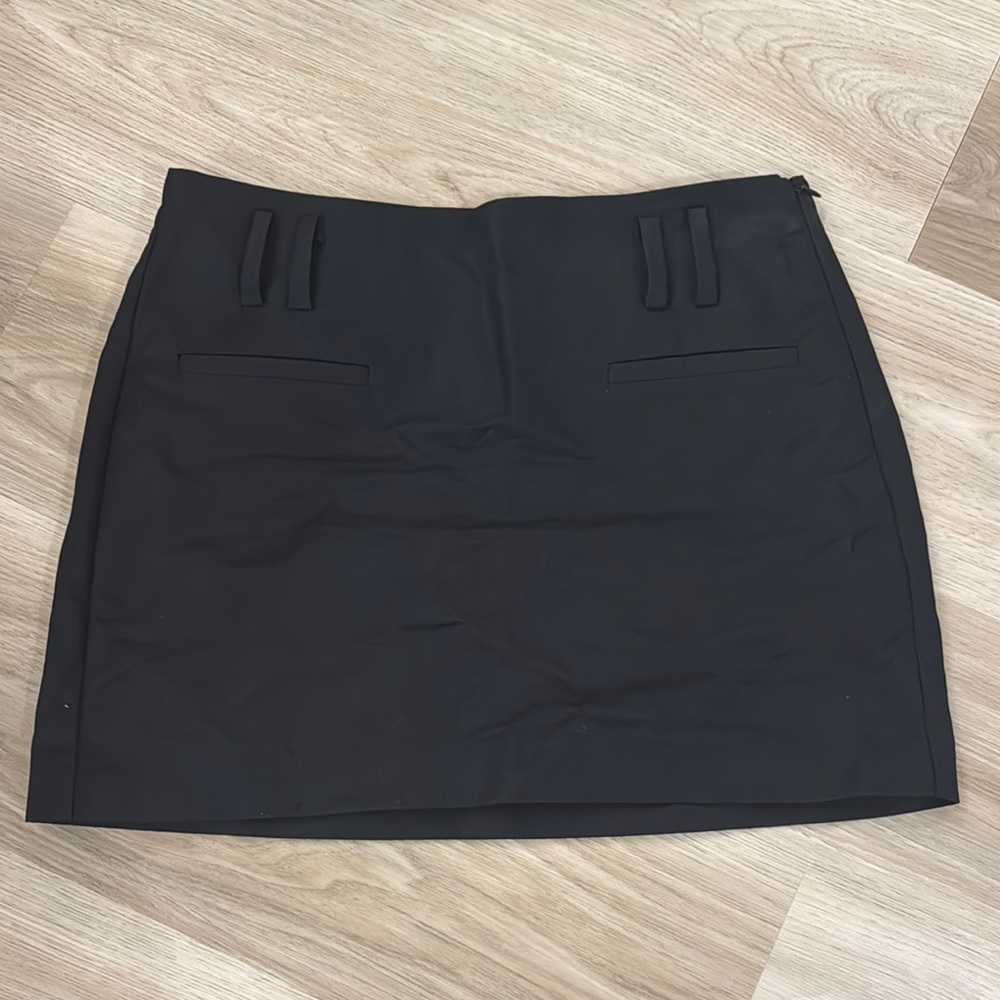 Dynamite Black Pencil Mini Skirt Work